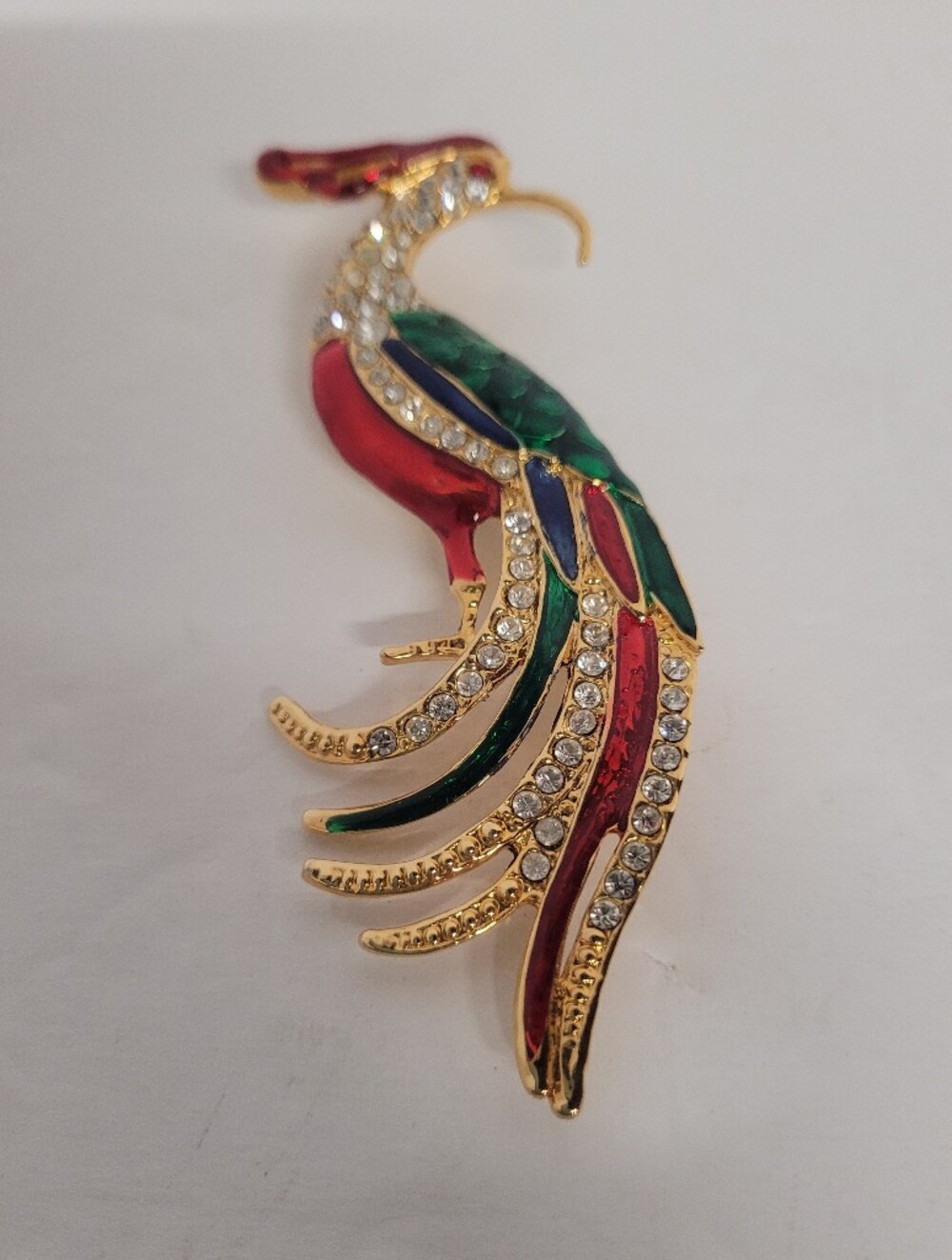 Bird Of Paradise 4" Brooch